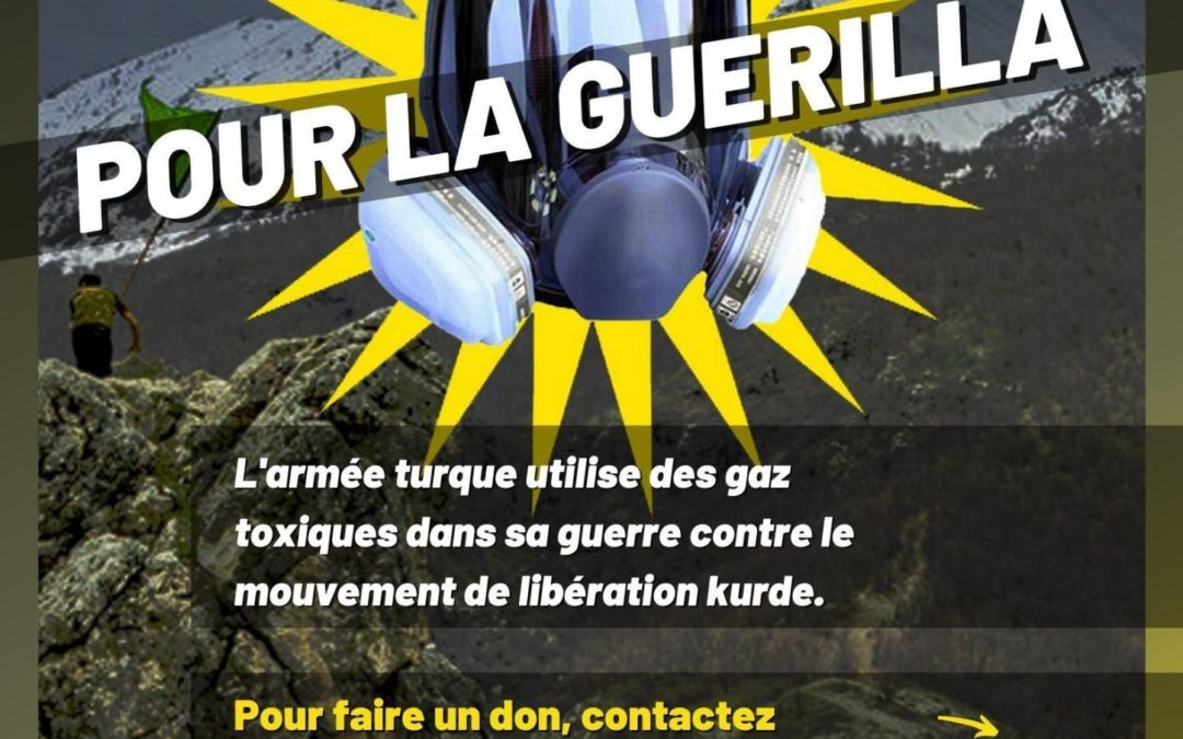 Des masques à gaz pour la guerilla