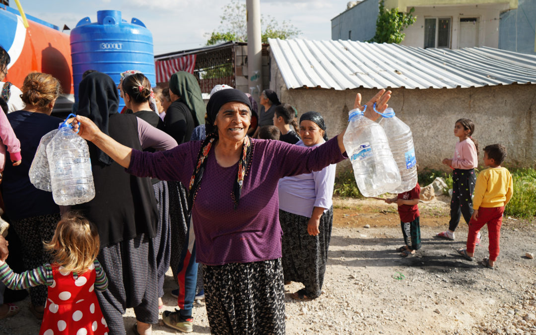 Au Kurdistan turc, les survivants du tremblement de terre privés d’eau