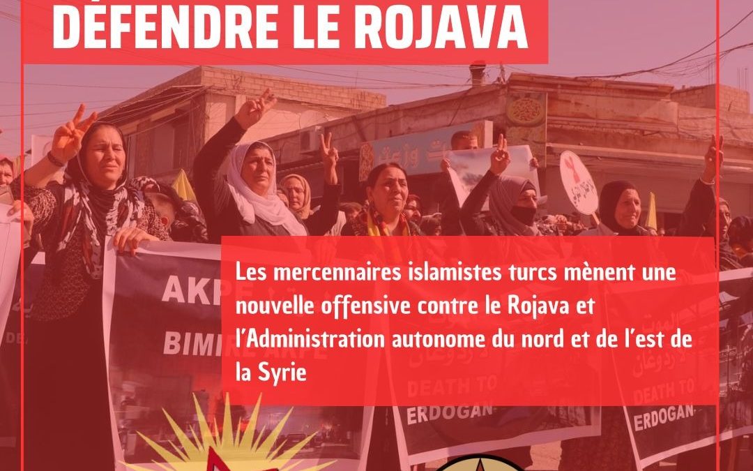 MONTPELLIER – Appel à actions pour défendre le Rojava